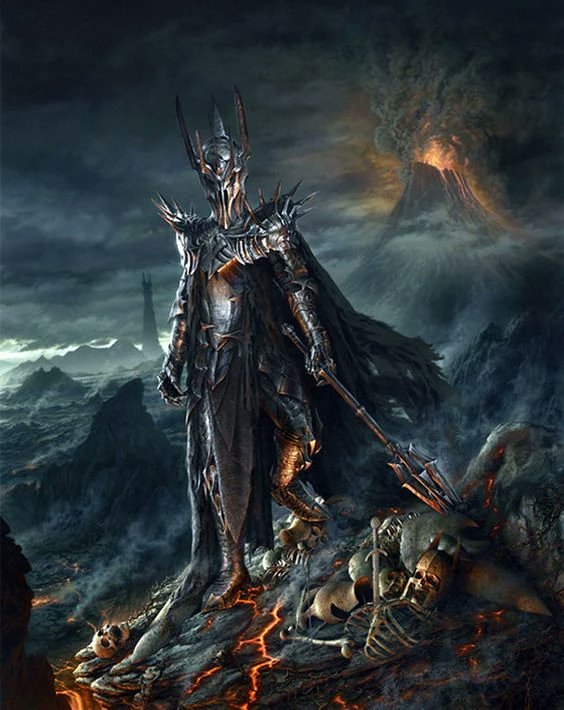 it might just be me but MTG sauron looks so much cooler than movie sauron