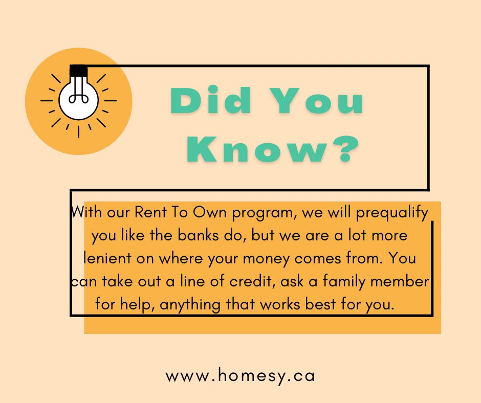 DID YOU KNOW? 

Get in contact with us today to learn more about what Rent to Own has to offer. 

📞Call us at 416-817-6660. 

#renttoown #didyouknow #home #homedecor #realestate #renting #ownership #homeinterior #landlord #explore #fyp #askforhelp #viraltiktok #tuesdayvibe