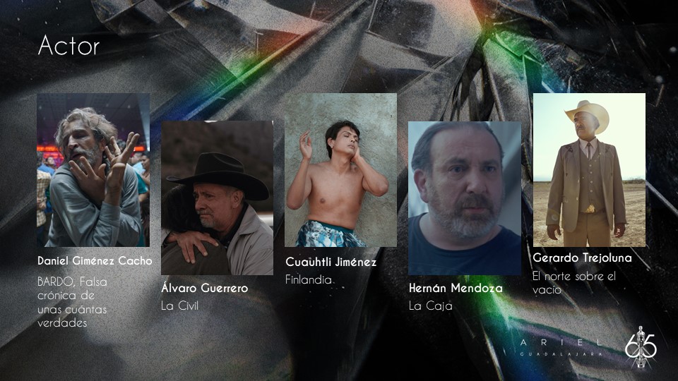 AcademiaCineMx's tweet photo. los nominados a Actor son https://t.co/fGEgnoonWB