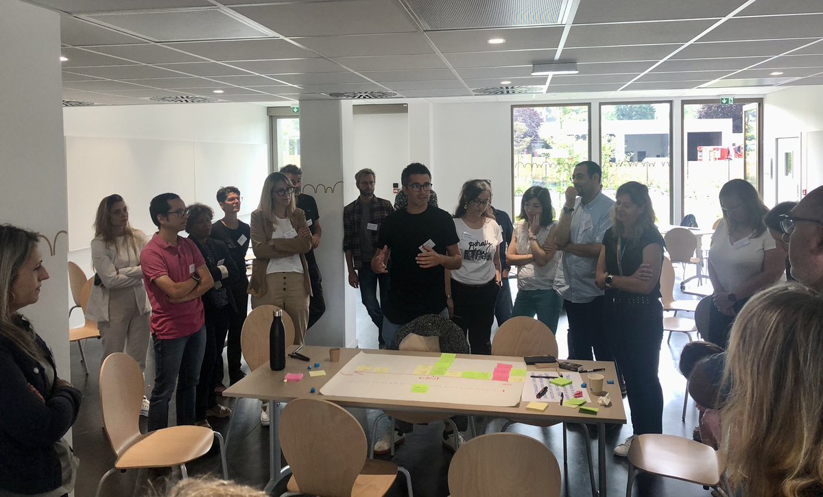Kbertonazzi's tweet photo. Le pôle Laherrère prend vie et ses acteurs se construisent une vision commune, grâce à une journée d’intelligence collective, qui permettra de tisser des liens forts entre le pôle, le territoire et ses habitants. @Ville_Pau #ESS #QPV https://t.co/8n5Uv3Mnhl