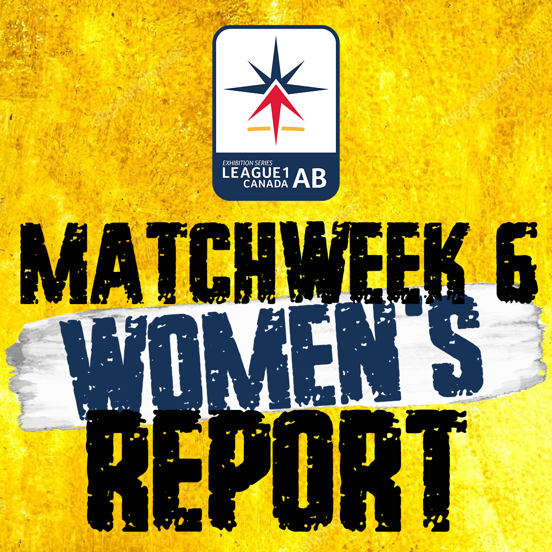 AlbertaPLSoccer's tweet photo. 📢@league1alberta Women's Weekly Report is out!   

Why have one league leader, when you can have two? https://t.co/8d7mfydYRZ