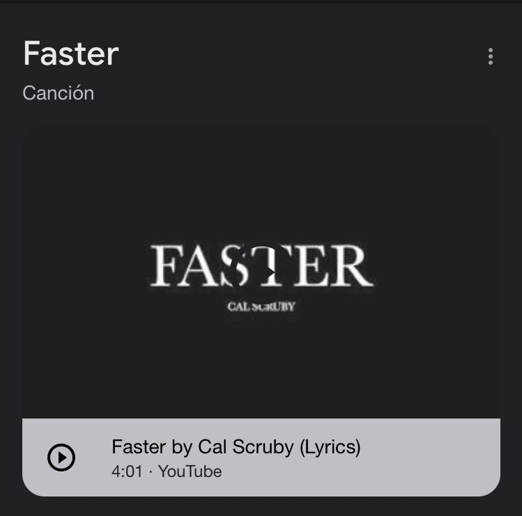 4 canciones con la letra F