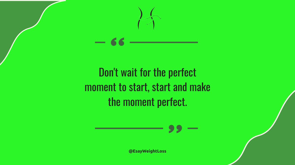EsayWeightLoss's tweet photo. ⏰⭐ Don't wait for the perfect moment to start your journey towards success! ✨ Embrace the power of now and make every moment perfect through your actions and determination. 💪🌟 Start today and pave your own path to greatness! #MotivationMonday #StartNow #MakeItPerfect https://t.co/MWmTeejqgK
