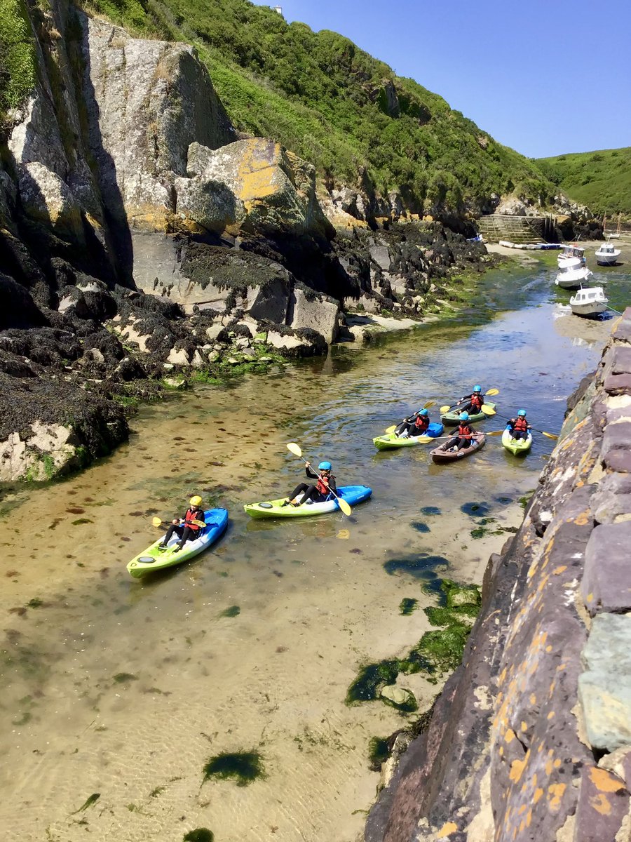 _Ludgrove's tweet photo. South Wales or the South of France?! What amazing waters and coastline the Top Year boys have been exploring today on their Leavers Trip. Lucky boys!🤩🏴󠁧󠁢󠁷󠁬󠁳󠁿 #leaverstrip #year8 #kayaking #southwales #luckyboys #coastline #prepschool https://t.co/j8D4yq7Wm1