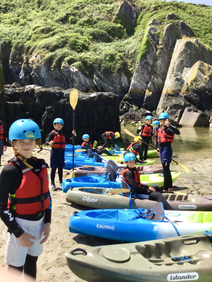 _Ludgrove's tweet photo. South Wales or the South of France?! What amazing waters and coastline the Top Year boys have been exploring today on their Leavers Trip. Lucky boys!🤩🏴󠁧󠁢󠁷󠁬󠁳󠁿 #leaverstrip #year8 #kayaking #southwales #luckyboys #coastline #prepschool https://t.co/j8D4yq7Wm1