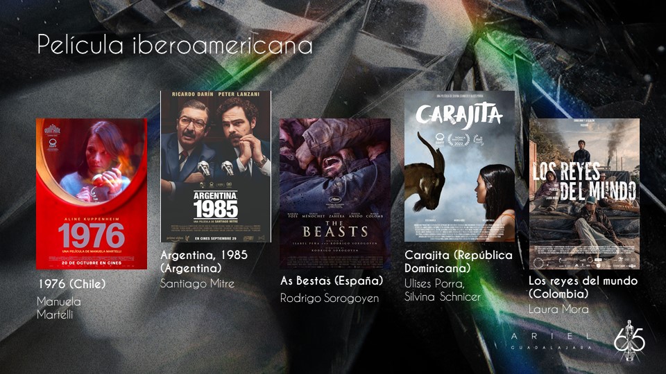 AcademiaCineMx's tweet photo. las y los nominados a Película Iberoamericana https://t.co/pDC1SzX1f6
