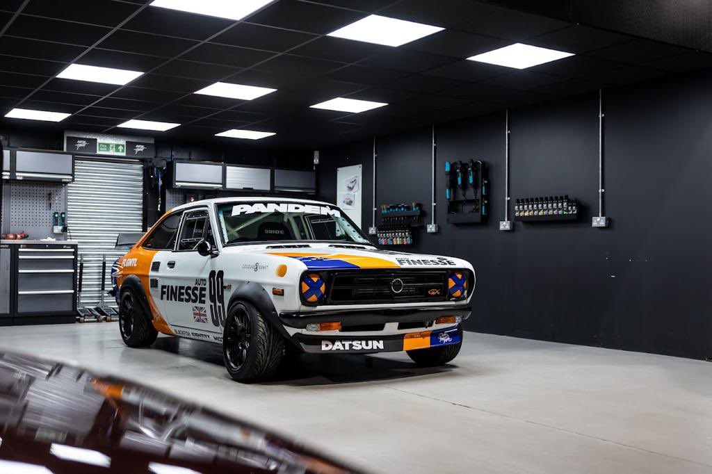 AutoFinesse's tweet photo. Our latest project broke cover just 2 weeks ago, and has managed to get to 2 events already #ProjectDatsun #TeamAF #AutoFinesse https://t.co/cxNGRwOjGu