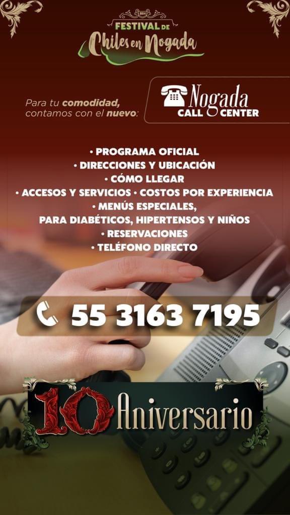 maununezmx's tweet photo. #ComiteMiPEs || No se pierdan el 10 Aniv del Festival de Chiles en Nogada, una gran ruta durante Julio, Agosto y Septiembre.
Más info en el CALL CENTER NOGADA @festnogada
#RegionVolcanes #EdoMex #Puebla #CDMX #Oaxaca #Morelos https://t.co/xGj6RrxLDJ