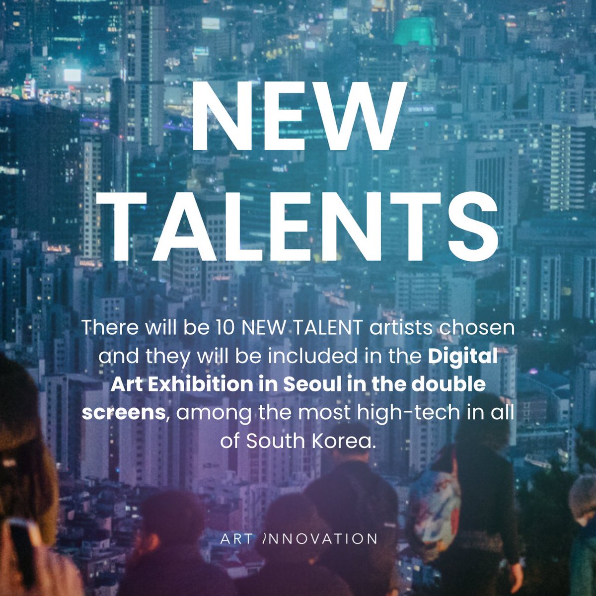 ArtInnovationG's tweet image. Selections are ending. To join the upcoming billboard art exhibition in Seoul during Frieze:  

-Share your favorite works  
-Tag more than 5 artists  
-Retweet 

There will be 10 NEW TALENT artists chosen and they will be included in the Digital Art Exhibition in Seoul in the…