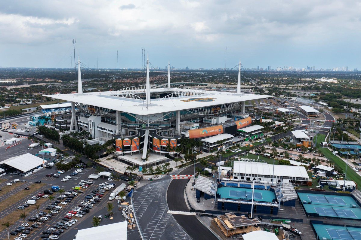 Now this would have been a fantastic venue to host a baseball game in Miami, Hard Rock Stadium.