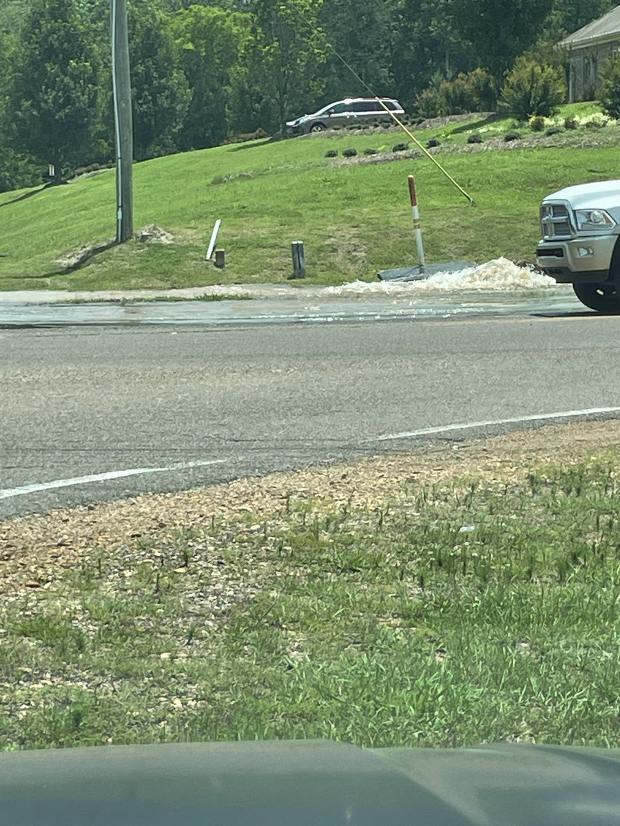 Starkville PD on Twitter "Roadway Hazard at Hwy 182 and Stark, slow