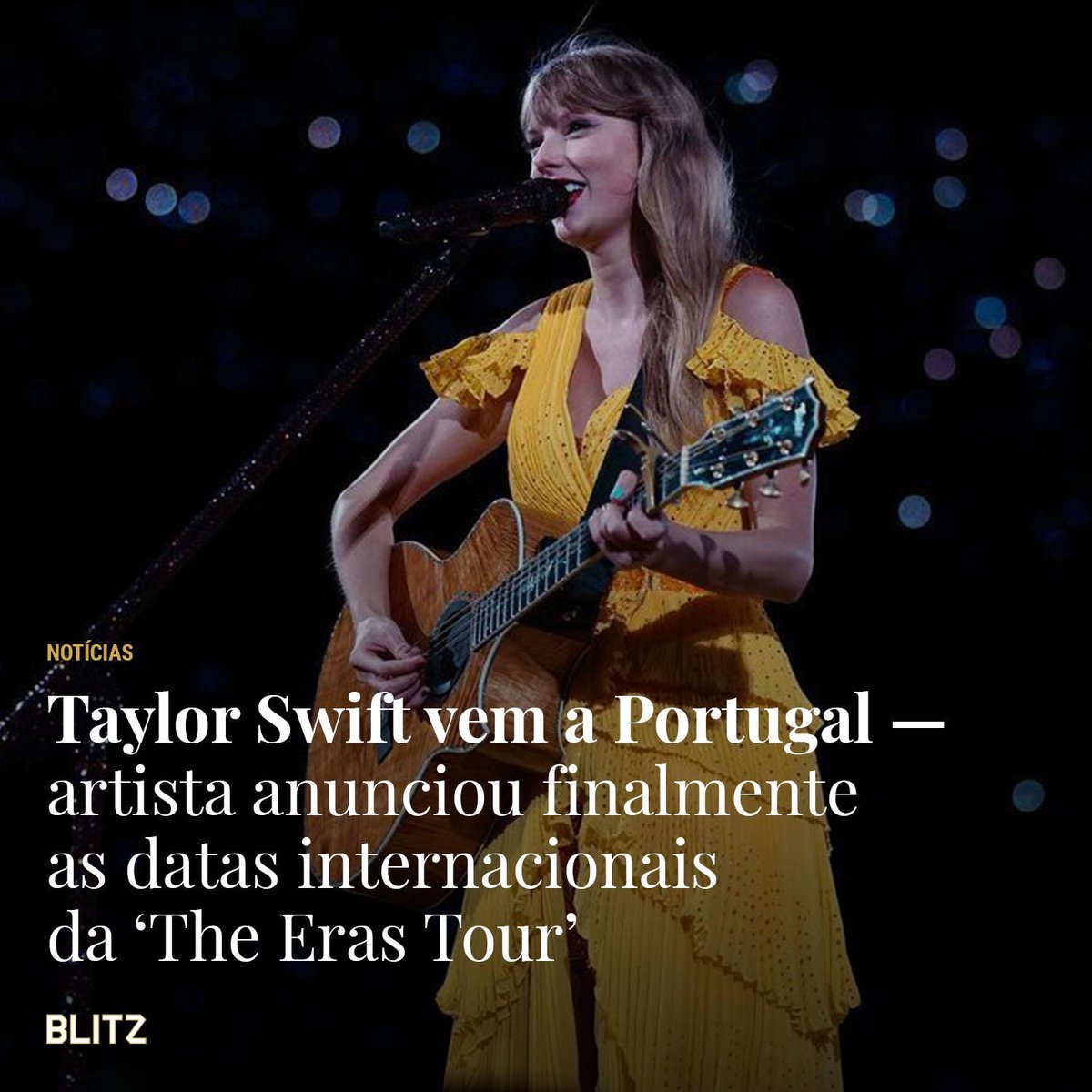 Expresso on Twitter "Taylor Swift confirmou um concerto no Estádio da