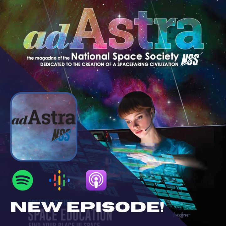 onsputnik's tweet image. Interested in space #education? Check out the new episode of the @NSS Ad Astra Podcast  Bonus points if you can identify the archival audio transmissions in this special episode.  Listen here: spoti.fi/3JpkP4t