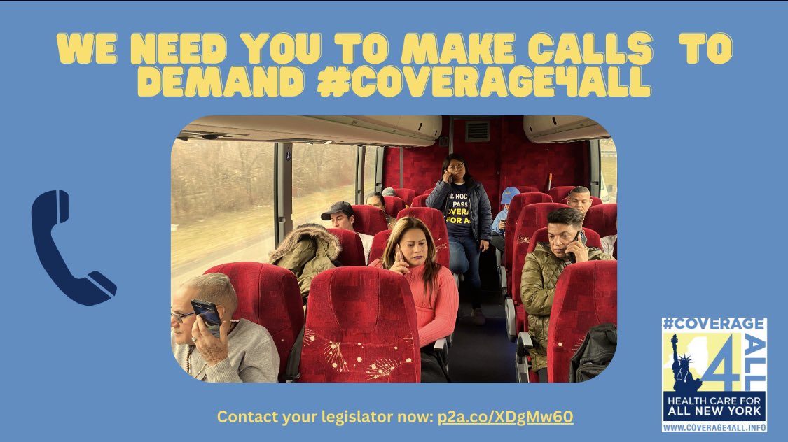 The Senate demonstrated powerful leadership by passing #Coverage4All and getting NY one big step closer to health equity and accessibility in our state. It's time for the Assembly & Speaker @CarlHeastie to bring this bill to the floor for a vote now. 📲p2a.co/xdgmw60