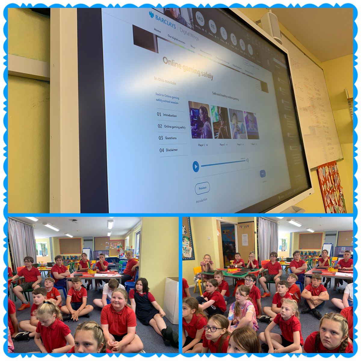 Thank you @Digitaleagles for Dosbarth Helyg’s session today! It was great to be reminded about how to stay safe online and think about our online reputation! #EthicalElin #TEAMOaklands