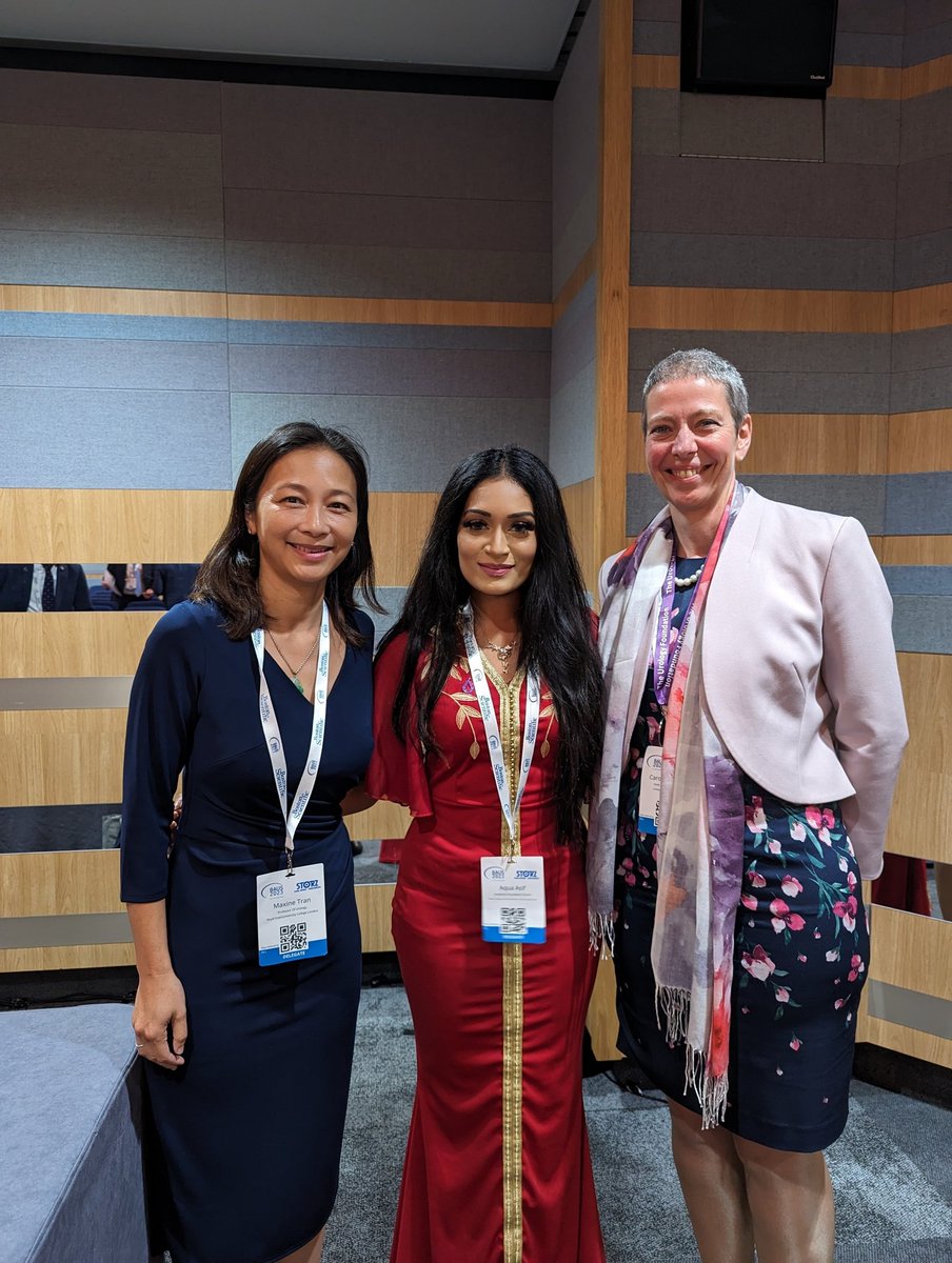 Extremely honoured to have shared the 'stage' at #BAUS23 with these two powerhouses 🌟🚀

Leadership, role modelling and dedication in full swing 🙌💡

#UroSoMe #BURSTatBAUS 🎓