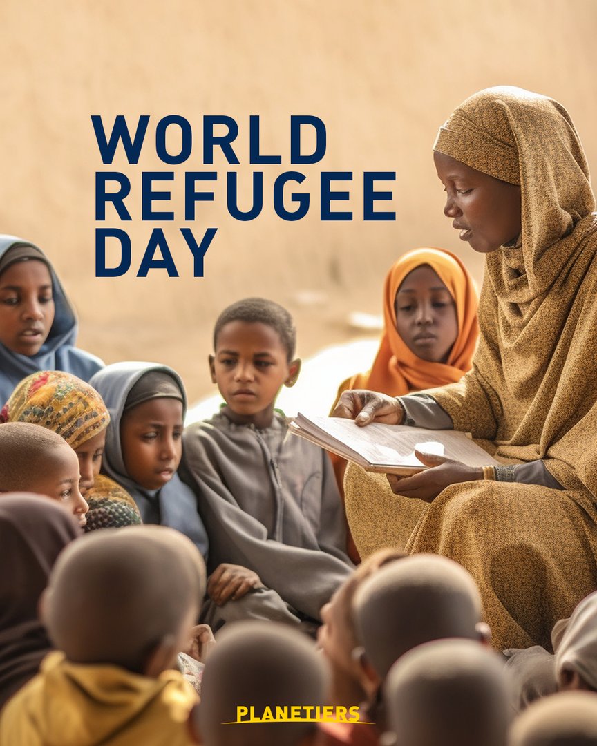 Today, we celebrate the resilience and courage of displaced individuals around the world.
Let’s show refugees, especially children, that there is “Hope Away from Home”, that we embrace them with with open arms and that they are part of our community. 💙 

#WorldRefugeeDay