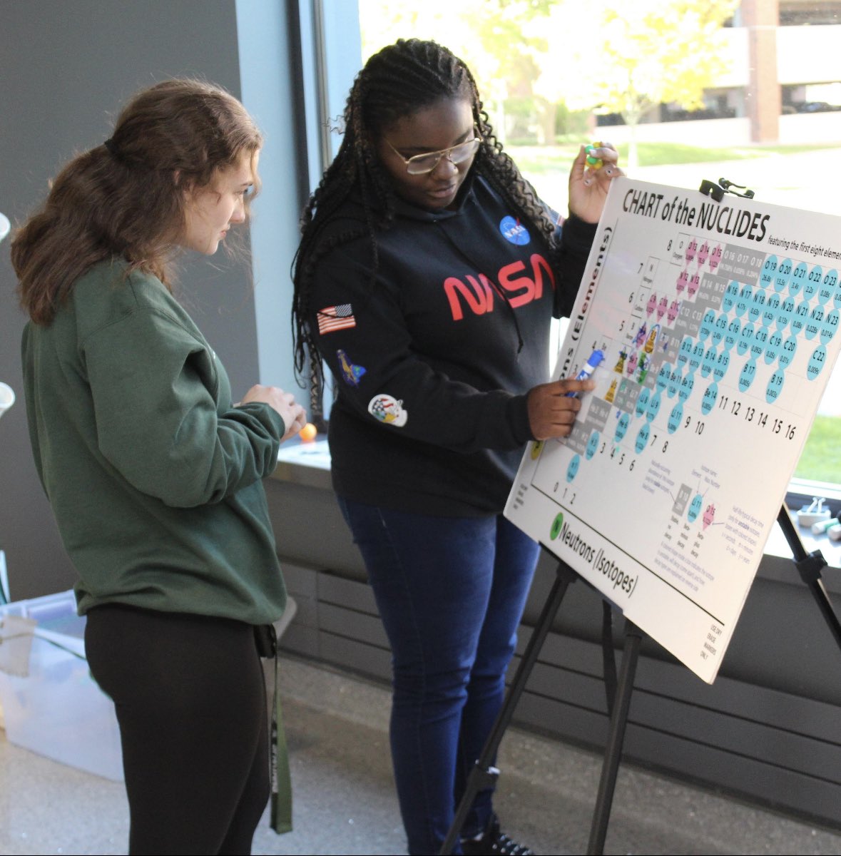 Hi everyone! I’m Nayda, an astrophysics undergraduate at Michigan State. I’m a presenter at my local planetarium and work in outreach for @FRIBLab #ShoutOutBlackinSpace #BlackInAstro