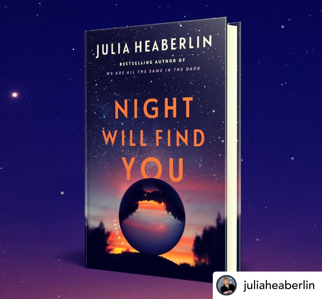 I absolutely adored NIGHT WILL FIND YOU by one of my all time fave writers (& people) @juliaheaberlin now it’s being developed for television by Fox! An expertly rendered mystery, complete with compelling characters, an impeccably paced plot, & surprising twists...A must-read!