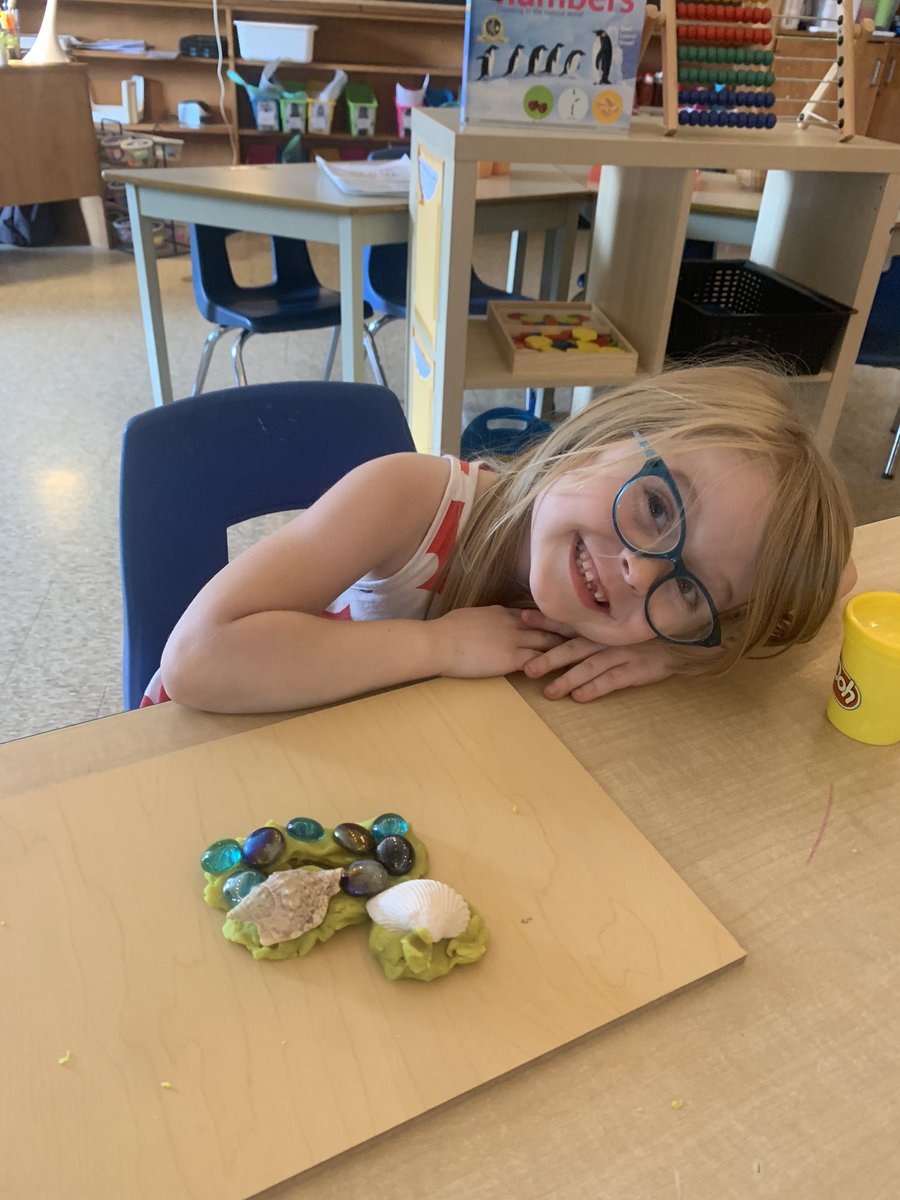 Ss: “Look Ms. McNall, I made a chameleon in the beach!” 
Teacher: “Where is it?!” 
Ss: “It’s right here, you can’t see it because it’s camouflaged!” 

Wow!! <a href="/SchoolPlymouth/">Plymouth School</a>