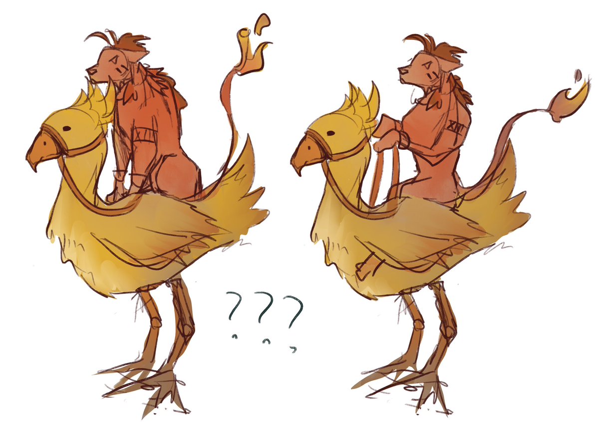 y'all think Red XIII is getting a chocobo too in #FF7Rebirth? For crossing rivers and such???