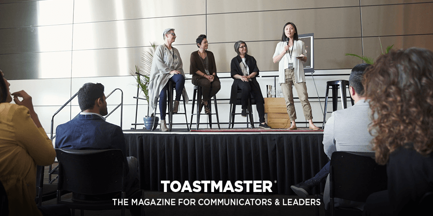 Toastmasters's tweet photo. Have you ever been asked to moderate a panel? Your key objectives include engaging and enlightening the audience. Read these 10 tips for facilitating lively and informative sessions. 
https://t.co/WIes20IjzG 
#toastmasters #tips #panel #moderator https://t.co/ckhvThxhxI