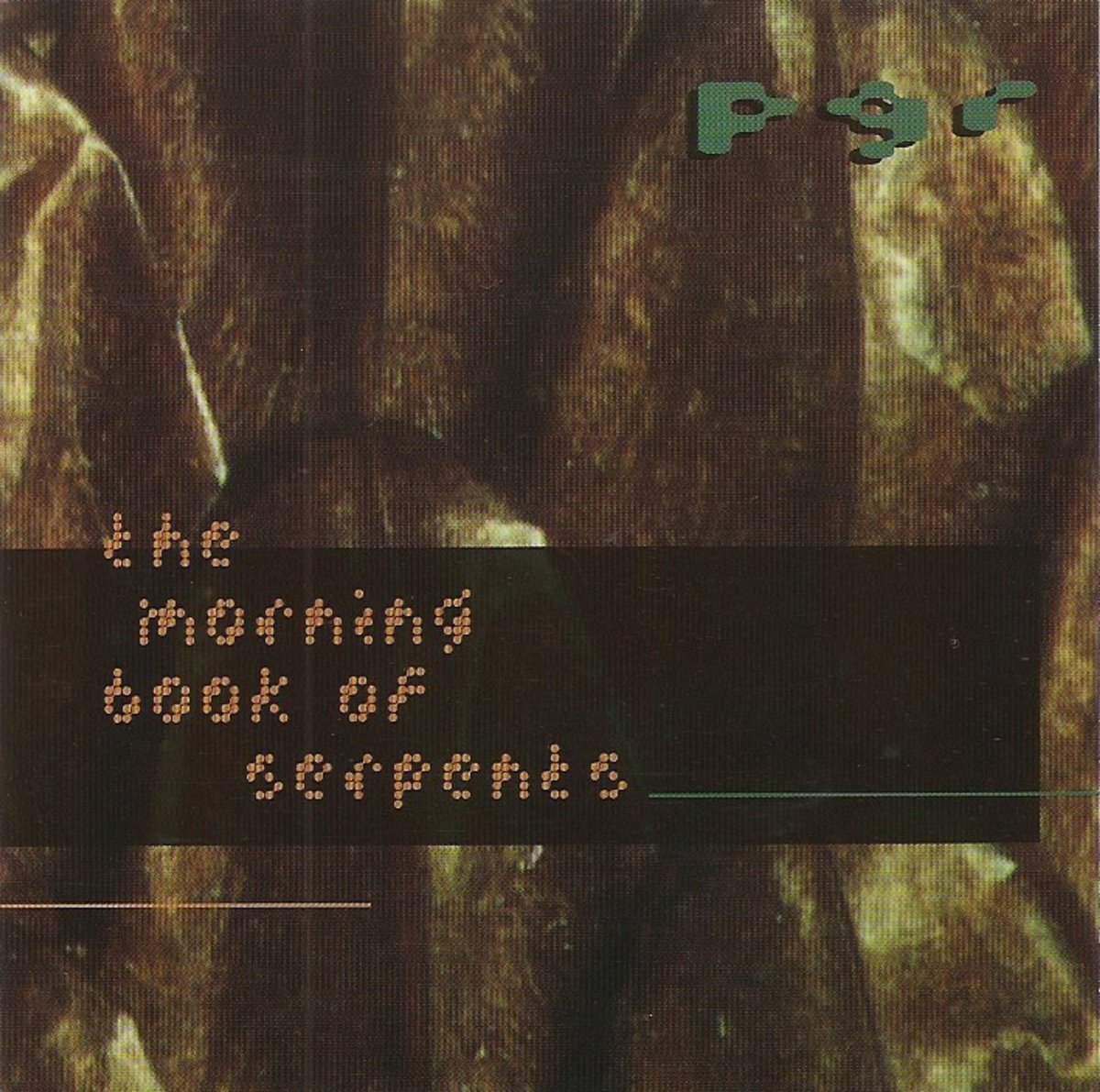 PGR — "The Morning Book of Serpents"

silentrecords.bandcamp.com/album/the-morn…

#silentrecords #PGR #themorningbookofserpents #ambientindustrial #drone #fieldrecordings #soundscapes