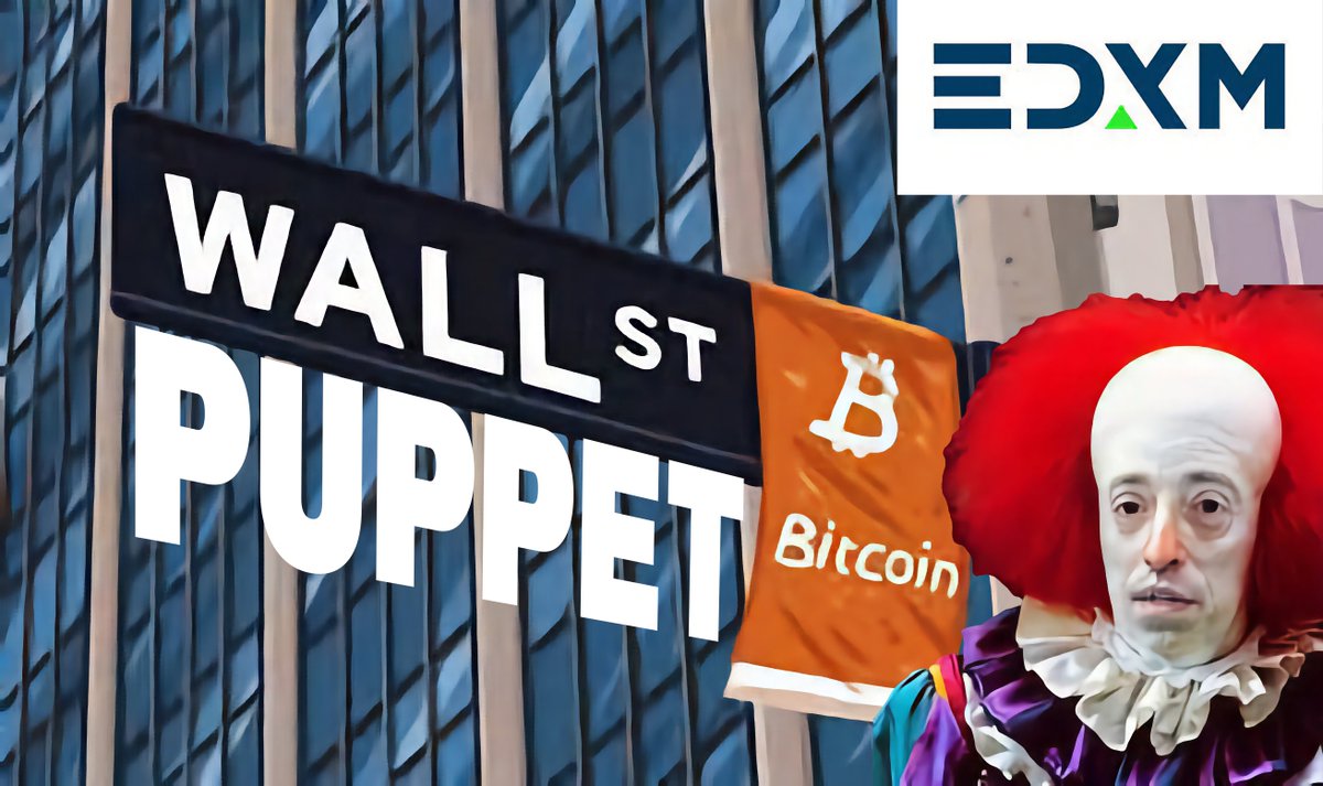 BREAKING: Citadel, Fidelity, & Charles Schwab grand entrance into #crypto with the launch of EDX Markets

SEC's crusade against #Binance & Coinbase unravels a clearer narrative. Could #Gensler be simply puppet 🤡 to the tune of top execs? 🎻

A Thread 🧵 by $QUACK #RichQUACK #BTC