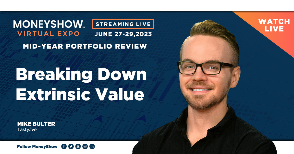 Watch <a href="/TraderMikeyB/">Mike Butler</a>  LIVE during <a href="/MoneyShow/">MoneyShow</a>'s Mid-Year Portfolio Review Virtual Expo on Tuesday, June 27th, at 4:30 PM EDT! He'll be sharing his insights on market activity, the road ahead, and actionable steps to maximize profits. Sign up for free today! bit.ly/3qGFfiV