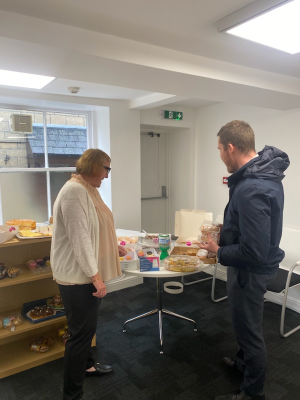 What a fabulous day we had today, lots of visitors and generous donations for @TrussellTrust. Final total to follow.....thank you to all who baked and all who contributed.