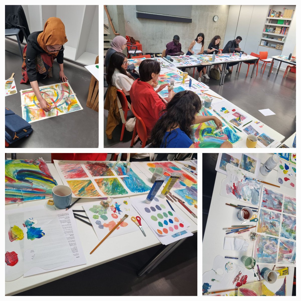 erbradfield's tweet image. Such a lovely #CreativeBreak @kettlesyard this morning @mindsarts #WellbeingThroughCreativity #Togetherness #MentalHealthMatters