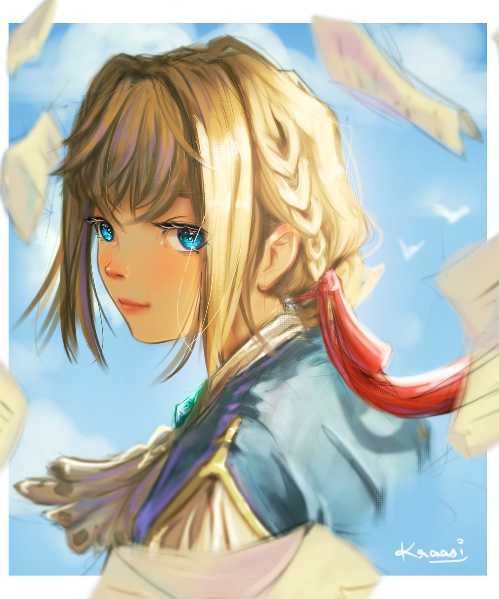 kraasikco's tweet photo. Reminiscing about this old #VioletEvergarden's portrait of mine. I still love how good it turned out, so I thought, why not share it with some new eyes? 

Let me know what you think! 

#artmoots #art #digitalart https://t.co/PkFFVlASMN