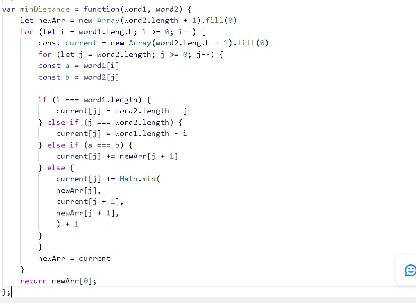 cordial_shubh's tweet image. #365dayscodingchallenge
Day 49 of 365 (Min Distance -Javascript Leetcode)
#consistent #leetecode #hackerrank #codechef #hackerearth #javascript #python #java #dsa
Ig: cordial_shubh