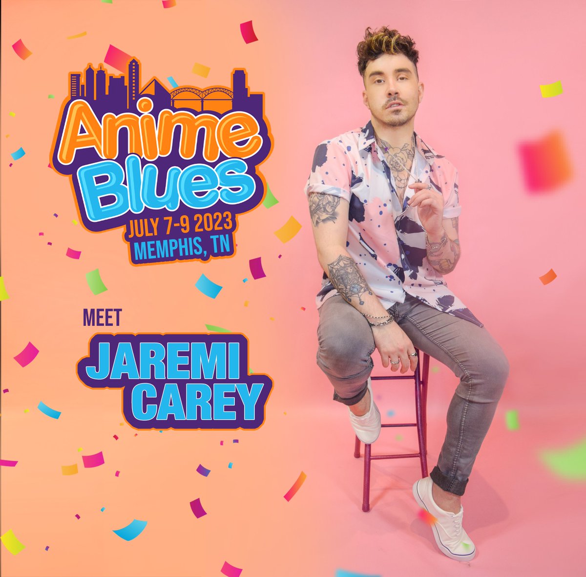 I'm baaaaaaaaaaack!
Can't wait to be back at <a href="/AnimeBlues/">Anime Blues Con</a>!
July 7-9 2023

Judging cosplay, hosting panels and a LIVE makeup transformation on a lucky guest!
 
Get your tickets at AnimeBlues.com and come nerd out with me!
#MEMPHIS #TENNESSEE