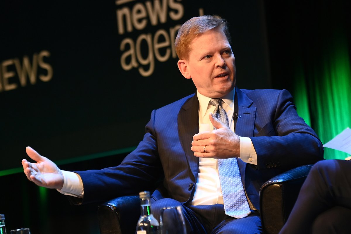 NewsXchange's tweet image. “There’s probably some role for legislation of AI, but if you overact, it&apos;s harder to deregulate something that’s been regulated.” Paul Bascobert, President of Reuters tells #NewsXchange. @Bascobert @Reuters #AI