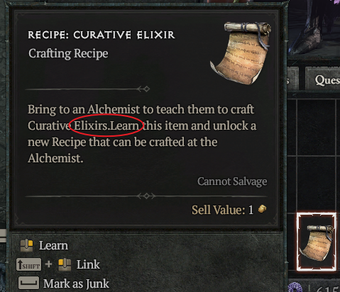 raykai1's tweet photo. @Diablo In D4 there is a typo in this text. It's missing a space after the dot. https://t.co/5dmIdi0EyQ