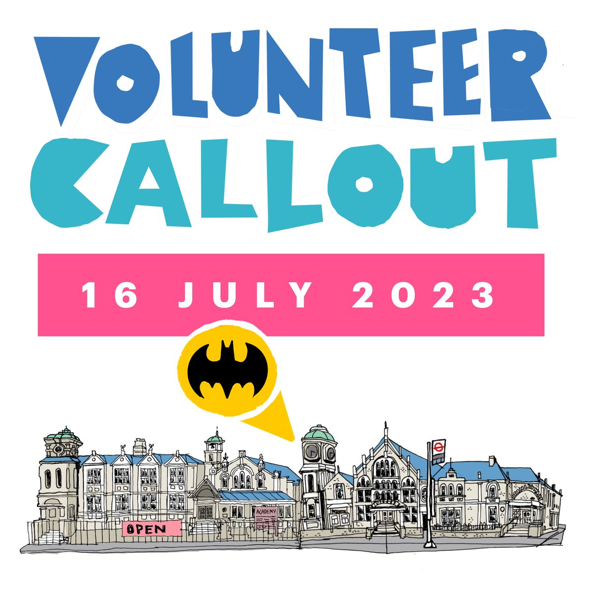 1/2 we’re interrupting our reveals for an important announcement… 

Applications have now closed, but there are still other ways to be involved with SLCZF 2023!

We are urgently seeking volunteers to help us on the day, primarily with stewarding, I.e. entrances to rooms…