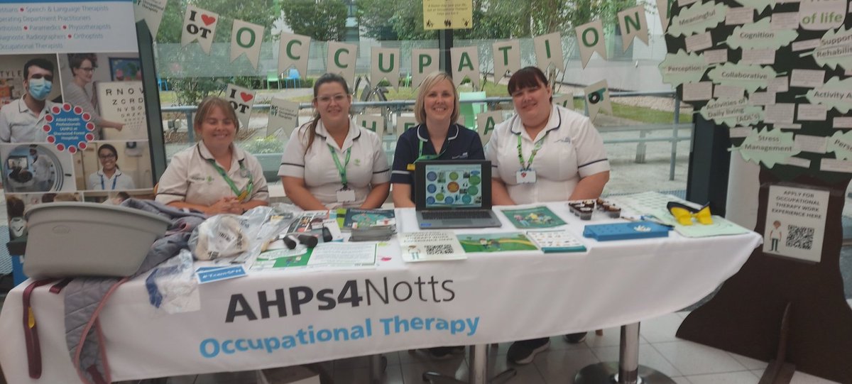 Chief AHP for SFH (@sfh_chiefahp) on Twitter photo Our amazing AHPs at #Stepintothenhs event with our <a href="/SFHFT/">Sherwood Forest Hospitals NHS FT</a> colleagues. Brilliant interactive and informative stands, lots of interest and energy around.
@PhilBoltonRN
<a href="/millca21/">Carl Miller</a> <a href="/lhorsley_AHP/">Leanne Horsley</a> <a href="/PaulRobinsonNHS/">Paul Robinson</a> <a href="/totallytigers/">David Selwyn</a> Our amazing AHPs at #Stepintothenhs event with our <a href="/SFHFT/">Sherwood Forest Hospitals NHS FT</a> colleagues. Brilliant interactive and informative stands, lots of interest and energy around.
@PhilBoltonRN
<a href="/millca21/">Carl Miller</a> <a href="/lhorsley_AHP/">Leanne Horsley</a> <a href="/PaulRobinsonNHS/">Paul Robinson</a> <a href="/totallytigers/">David Selwyn</a>