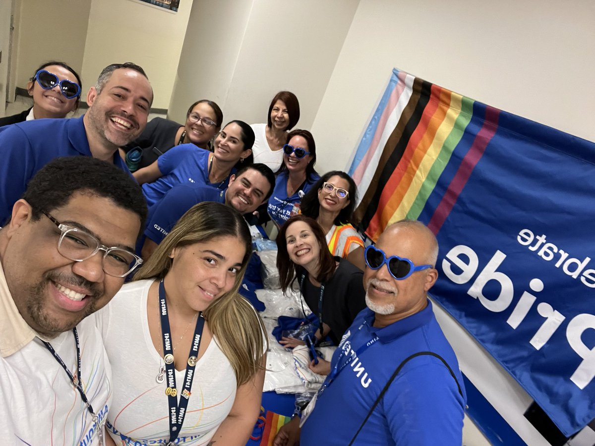 Our SJUAO Team teamed up with EQUAL NYC Chapter celebrating PRIDE MONTH in Puerto Rico! #Pride2023 #loveislove #GoodLeadsTheway @DJKinzelman @weareunited @MannyPrieto3 @secappanera @OJCordova1028 @M_SJUUA @Evecotto @EQUAL