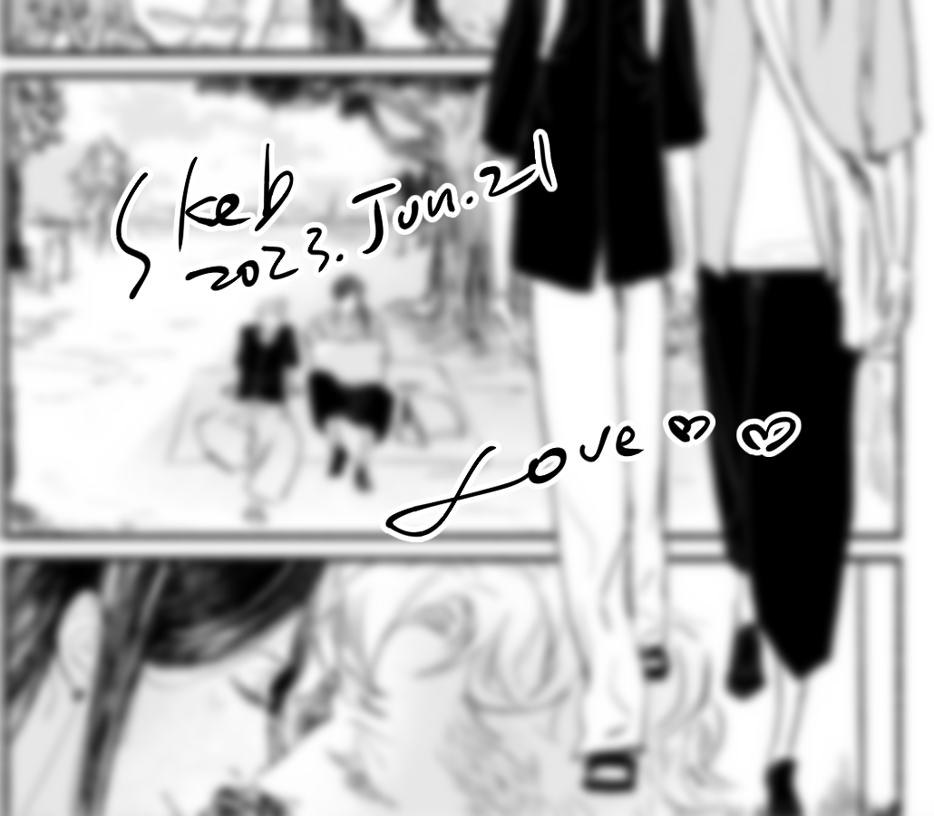 Skeb納品しました! どうしようもない僕の運命の恋の幾さんと三斗さんのデートをのぞきたいというリクエストでしたのではりきってデート現場を取材して描きました～ スナイパー視点だとアングルがおかしいので今回はweb記事用写真の撮影気分で……(未散 