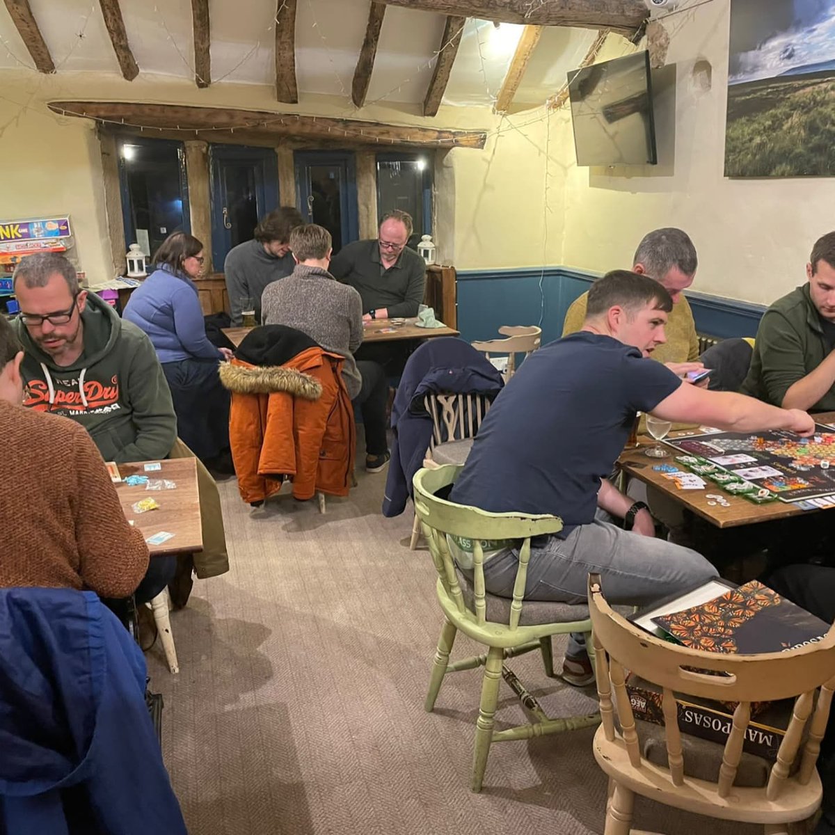 Games night tomorrow 7pm <a href="/FlyingDuckPub/">Flying Duck - Ilkley</a>
