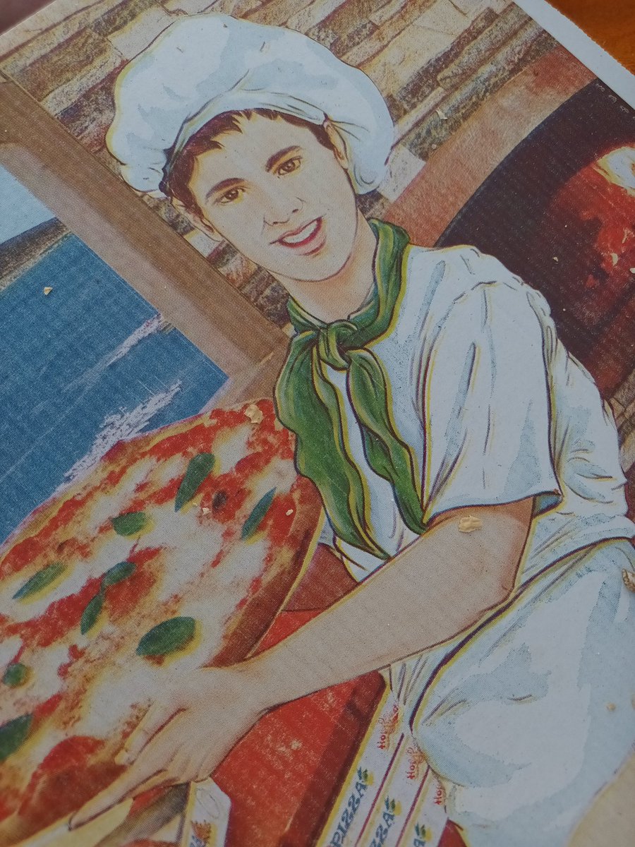 why does the guy on our pizza box look like the good doctor