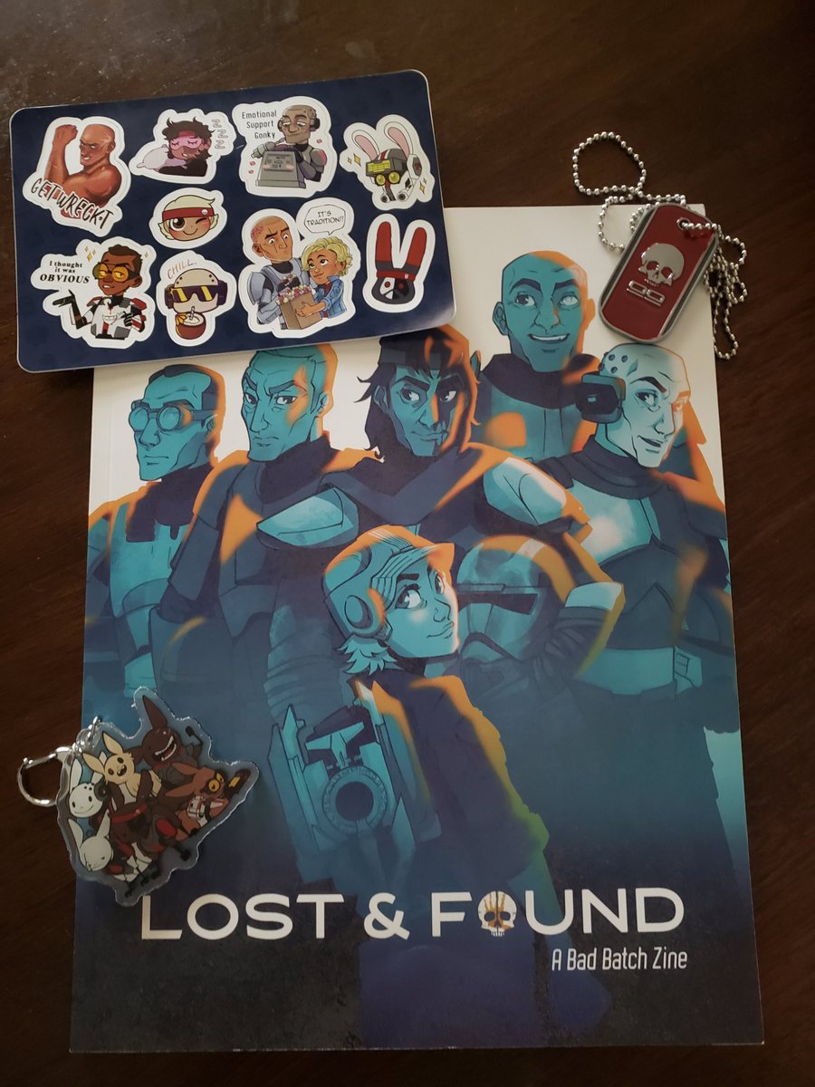 It came!!! Holy shit this is so much more beautiful than I ever could have expected - a HUGE congrats to everyone at <a href="/badbatchzine/">Lost & Found: A Bad Batch Zine | SHIPPING!</a> for finishing this project and making something so gorgeous!! Thank you!! 🥰