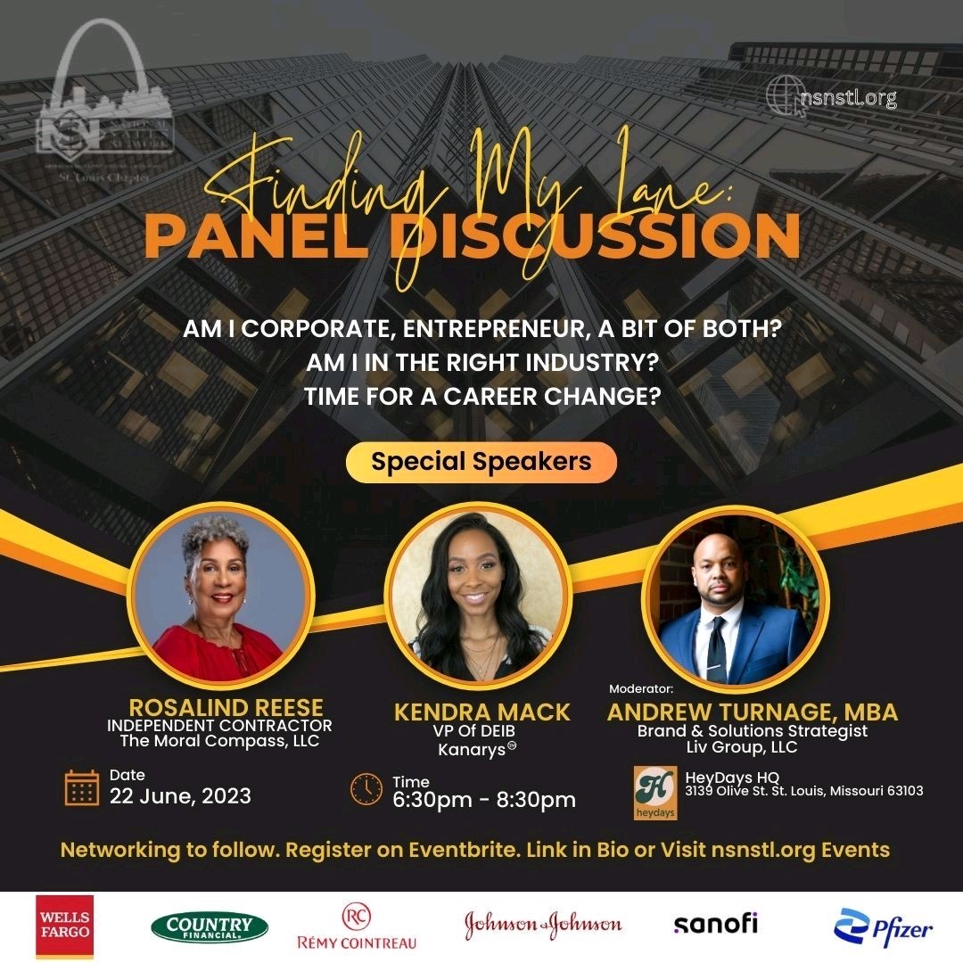 We’re pleased to announce that Kendra Mack, Kanarys VP of DEIB, will be speaking at the “Finding My Lane: Panel Discussion” on Thursday, June 22nd. 

Learn more here: bit.ly/3qN8NLH