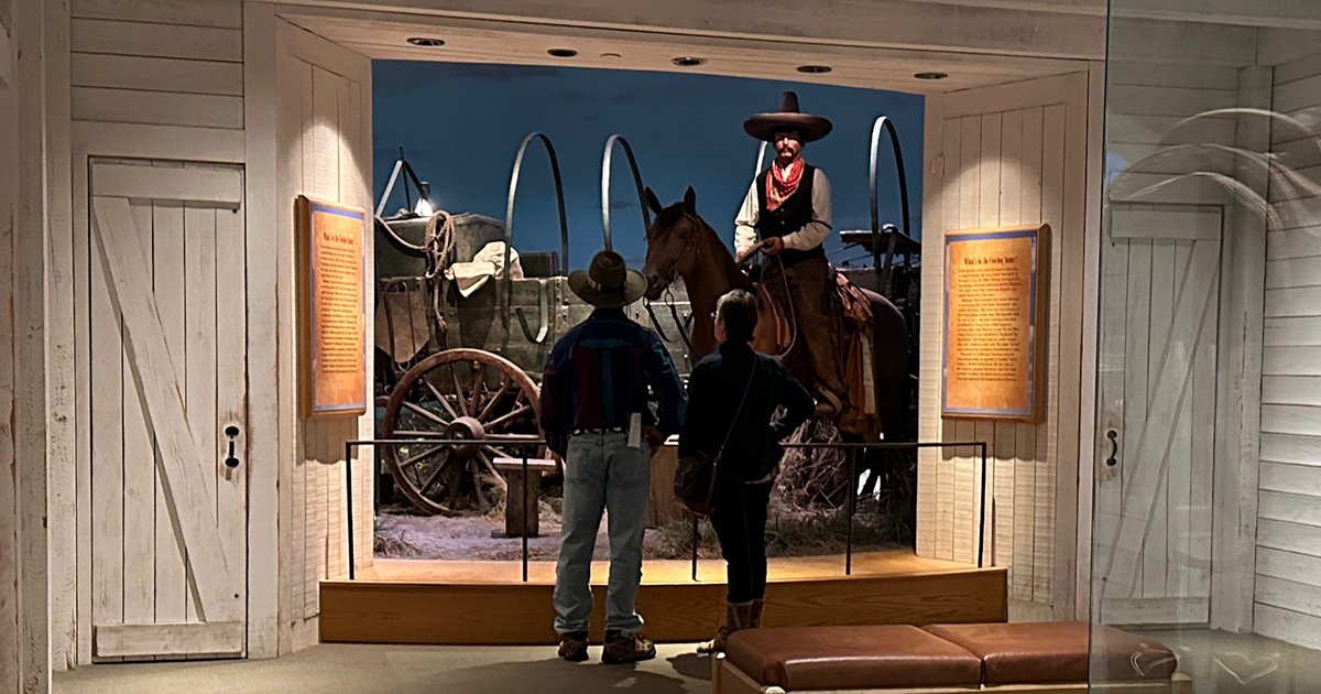 ncwhm's tweet photo. Howdy folks! We FINALLY got our ducks in a row! 🤠 

Looks like they found a shady spot to stay cool on this hot day. It's easy to stay cool at #TheCowboy. Plan your visit today!

#WesternHistory #WesternArt #ThingsToDoInOKC #OklahomaCity #OKC https://t.co/fsriLaTUth