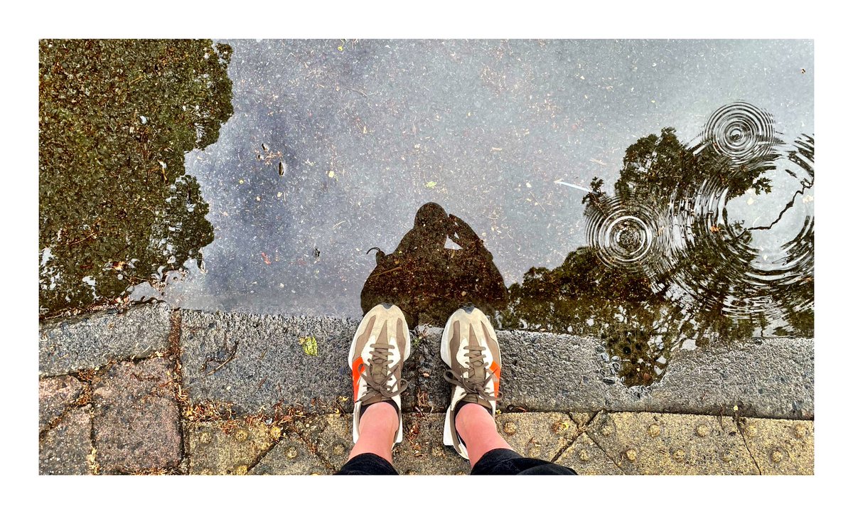 chrisjgore's tweet photo. puddle #jumping #happy #me #reflection #ripples https://t.co/9WyVmHdbn5