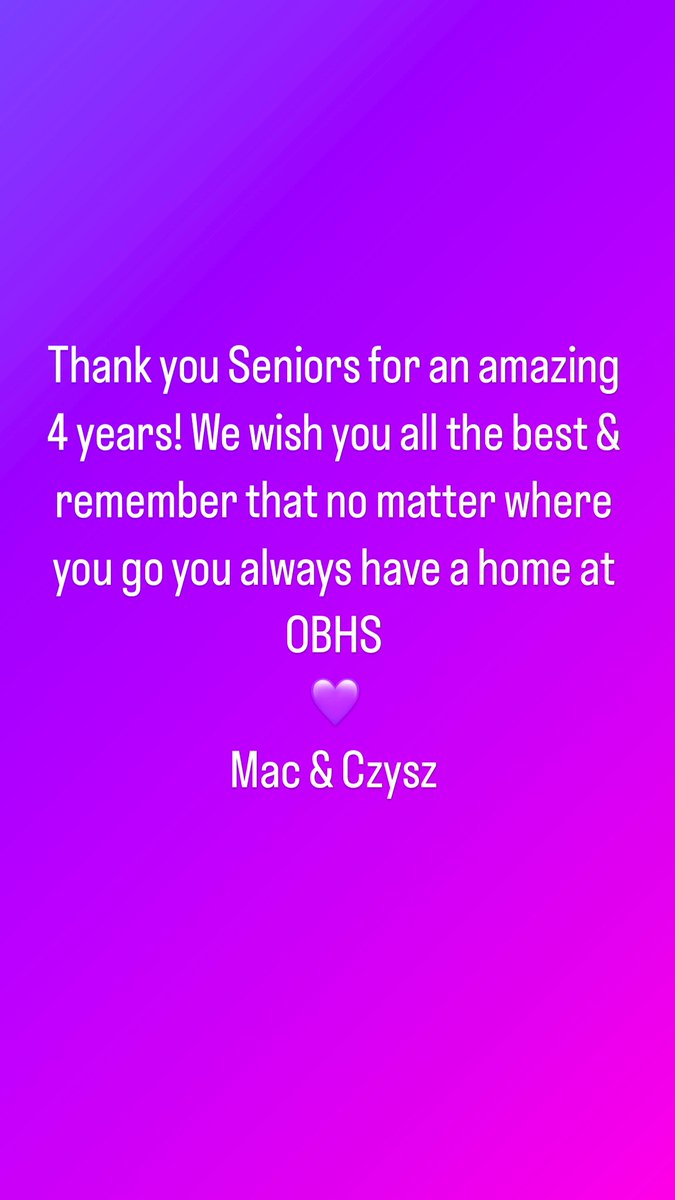 OBHS Class of 2023 (@obhs_2023) on Twitter photo 