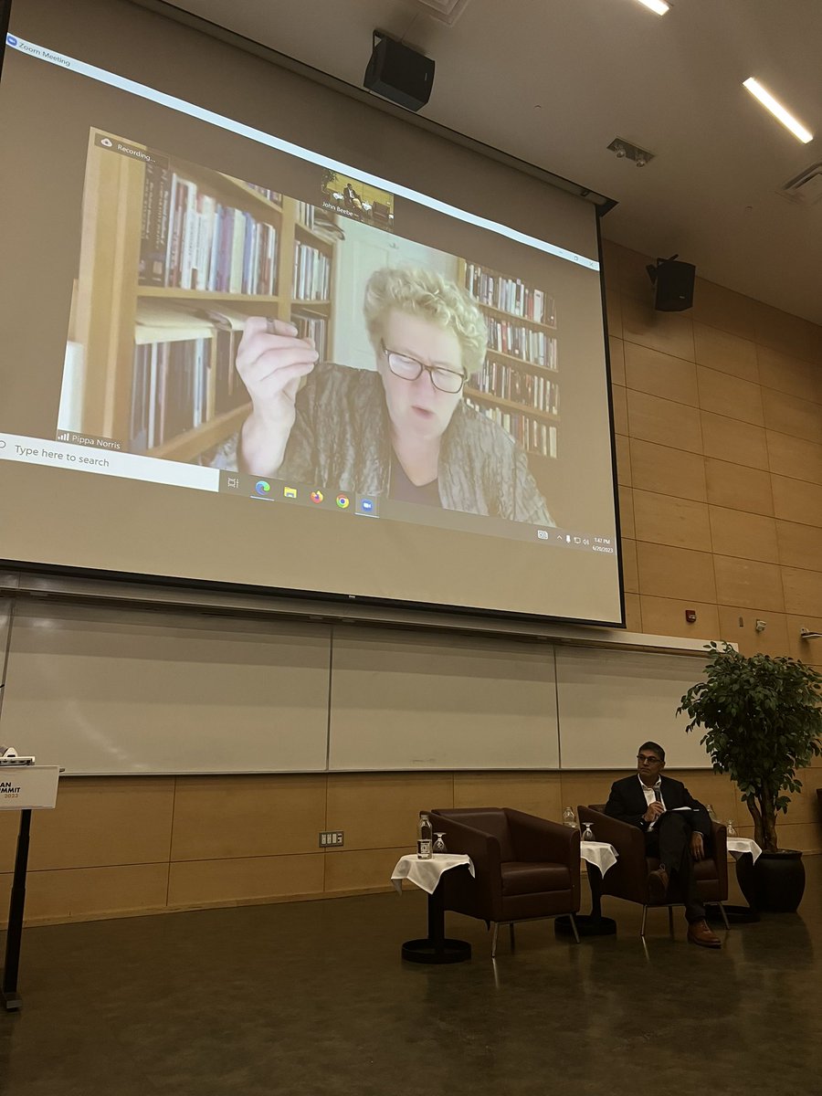 John Beebe (@jsbeebe) on Twitter photo Important conversation between <a href="/PippaN15/">Pippa Norris</a> and <a href="/SVRuparelia/">Sanjay Ruparelia</a> on the role of trust in democracy.
Bottom line-
Trust 🤔
Trustworthy 😊
#cdnvotesummit <a href="/TheExchange_TMU/">Democratic Engagement Exchange</a> <a href="/arts_tmu/">Faculty of Arts, Toronto Metropolitan University</a> Important conversation between <a href="/PippaN15/">Pippa Norris</a> and <a href="/SVRuparelia/">Sanjay Ruparelia</a> on the role of trust in democracy.
Bottom line-
Trust 🤔
Trustworthy 😊
#cdnvotesummit <a href="/TheExchange_TMU/">Democratic Engagement Exchange</a> <a href="/arts_tmu/">Faculty of Arts, Toronto Metropolitan University</a>