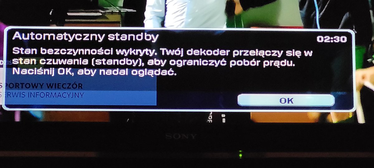 januszewski_m's tweet photo. #MLDPOL Ktoś nie kliknął OK w przerwie. https://t.co/JchB6FUnsV