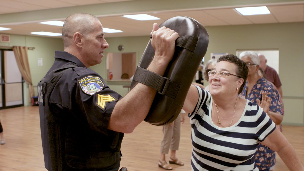 CoralSpringsPD's tweet photo. We're hosting 2 Self-defense Awareness &amp; Familiarization Exchange classes next month for women 13 &amp; up! This free class provides women with the knowledge to reduce the risk of exposure to violence and self-defense techniques. For more info please visit https://t.co/kxkGW9Xji2 https://t.co/WtA7yGBgbQ